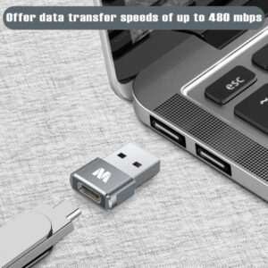Univ Adapter USB C Female To USB A Male4
