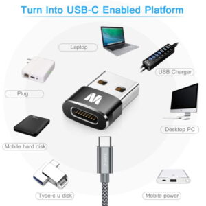 Univ Adapter USB C Female To USB A Male7
